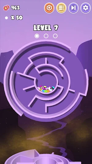 Ball maze - puzzle 3D Screenshot 1
