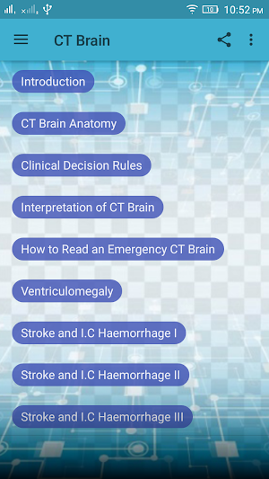 CT Brain Interpretation Screenshot 0