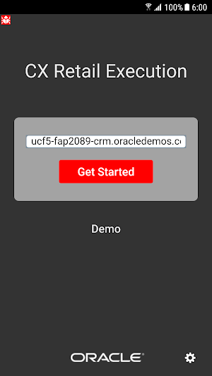 Oracle Retail Execution Mobile Screenshot 0