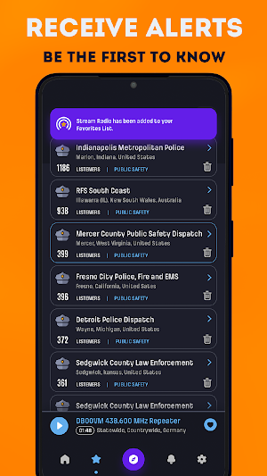 Police Scanner - Radio Tracker Screenshot 3