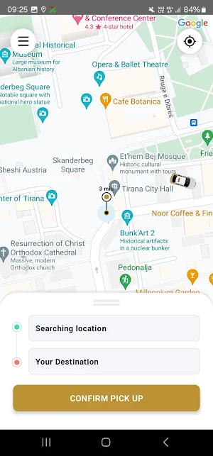Grand taxi Tirana Screenshot 0