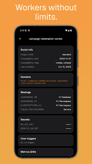 Clouder for Cloudflare Screenshot 3