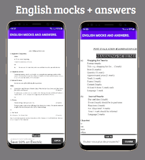 English; mocks & answers Screenshot 3
