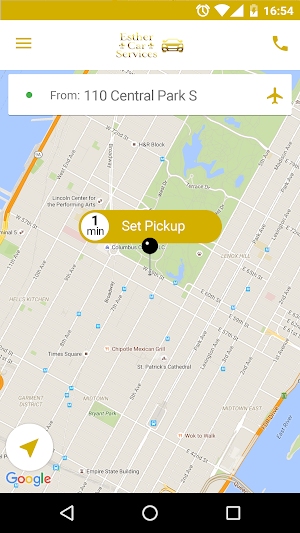 Esther Car Service Screenshot 0
