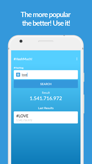 #HashMuch - Hashtag Analysis E Screenshot 1