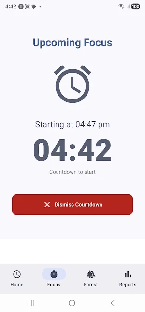 Grow Forest: Focus Timer Alarm Screenshot 1