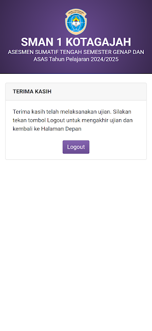 SMAN 1 KOTAGAJAH Screenshot 1