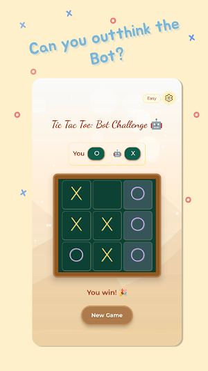Tic Tac Toe: Bot Challenge Screenshot 1