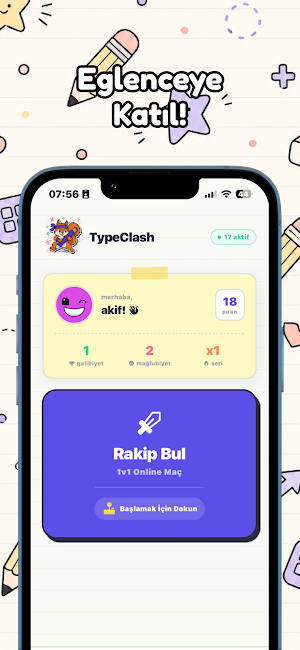 TypeClash - Söz Meydanı Screenshot 1