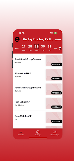 The Bay Coaching Facility Screenshot 1