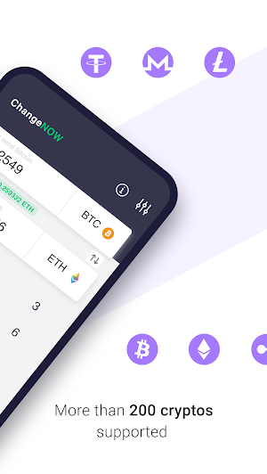 ChangeNOW – Limitless Crypto Exchange Screenshot 1