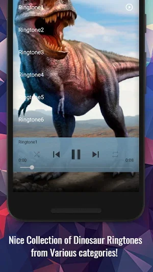 Dinosaur Ringtones Screenshot 1