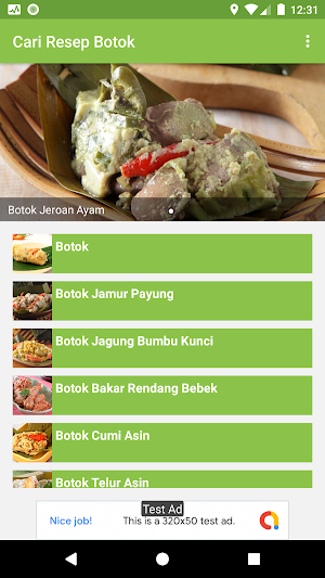 Cari Resep Botok Screenshot 1