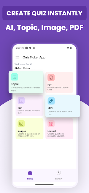 Quiz AI for Classroom & Forms Screenshot 1