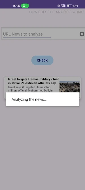 Fact Checking Screenshot 1