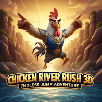 Chicken River Rush 3D