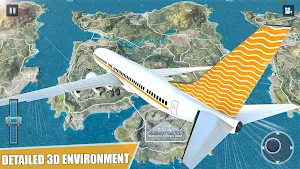 Aeroplane Flight Pilot Games Screenshot 1