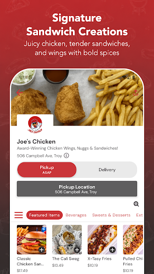 Joe's Chicken Screenshot 1