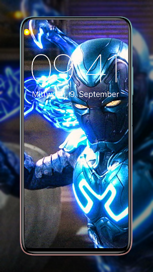 Blue Beetle 4K WallPapers Screenshot 2