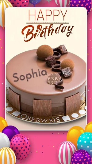 Name On Birthday Cake Screenshot 0