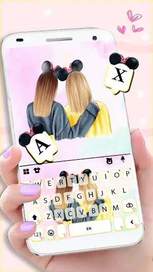 Best Friends 2 Keyboard Background Screenshot 0