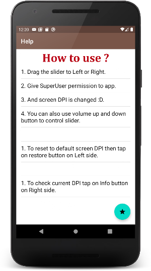 DPI Changer | display dpi changer Screenshot 1