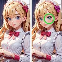 Find Differences - Anime Word