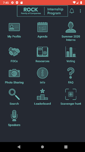 Rock Internship Program Screenshot 1