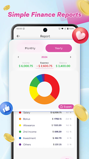 Budget Planner - Money Tracker Screenshot 3