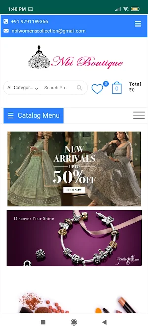 nbiboutique Screenshot 0