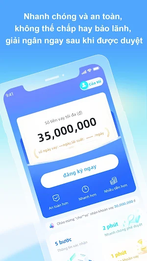Mitsui Vay - Vay Tiền Online Screenshot 0