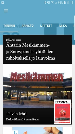 Ilkka-Pohjalainen Screenshot 1