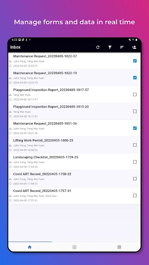 eForm Screenshot 3