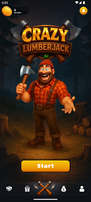 Crazy Lumberjack Screenshot 1