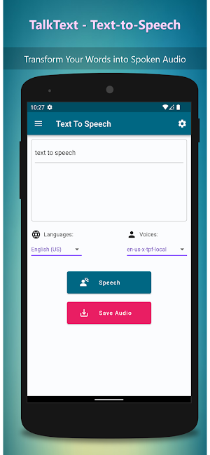 TalkText: Text-to-Speech App Screenshot 3