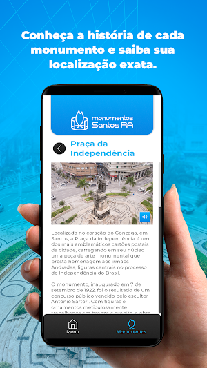 Monumentos Santos RA Screenshot 2