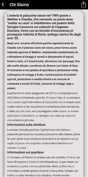 APP La Palazzina di Ciagnano Screenshot 2