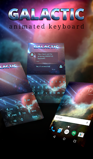 Galactic Animated Keyboard + L Screenshot 0