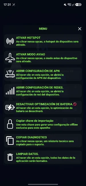 Mathi Net VPN Screenshot 1