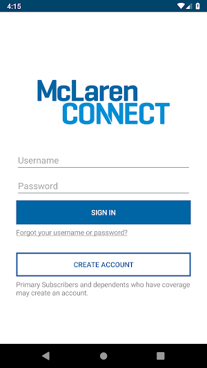 McLaren CONNECT Screenshot 0