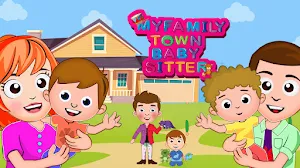 My Family Town - Babysitter Screenshot 0