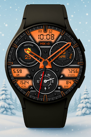 Chronix Hybrid Watch Face Screenshot 3