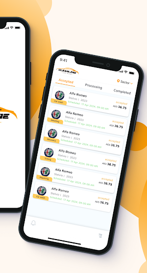 CleanLine Staff Screenshot 1