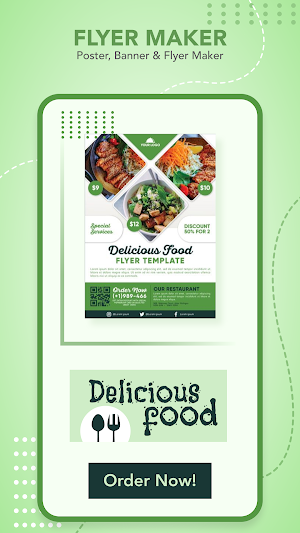 Flyer, Poster & Banner design maker Screenshot 1