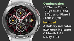 IWF002 Space Walker watch face Screenshot 1