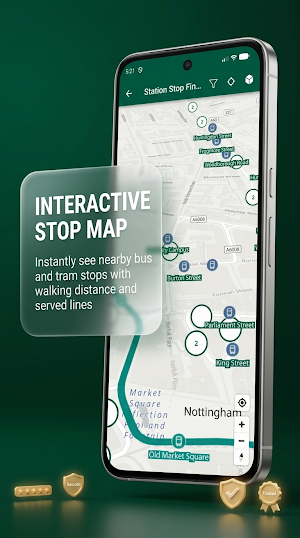 Notts Live Bus & Tram Times Screenshot 2