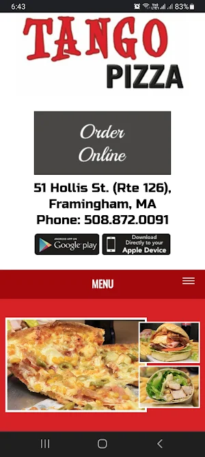 Tango Pizza Screenshot 1