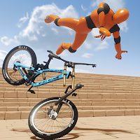 Ragdoll Bike Crash