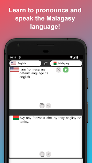 English to Malagasy Translator Screenshot 1