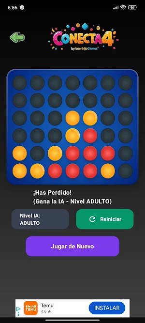 Conecta 4 en Raya Screenshot 1
